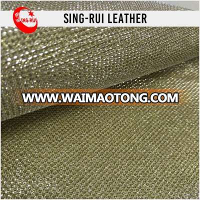 Nonwoven Backing And Woven Technics Fabric Material