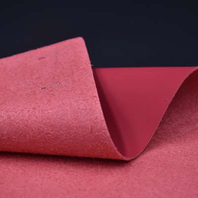 Waterproof  microfiber PU Leather for sofa raw material with great tear resistance